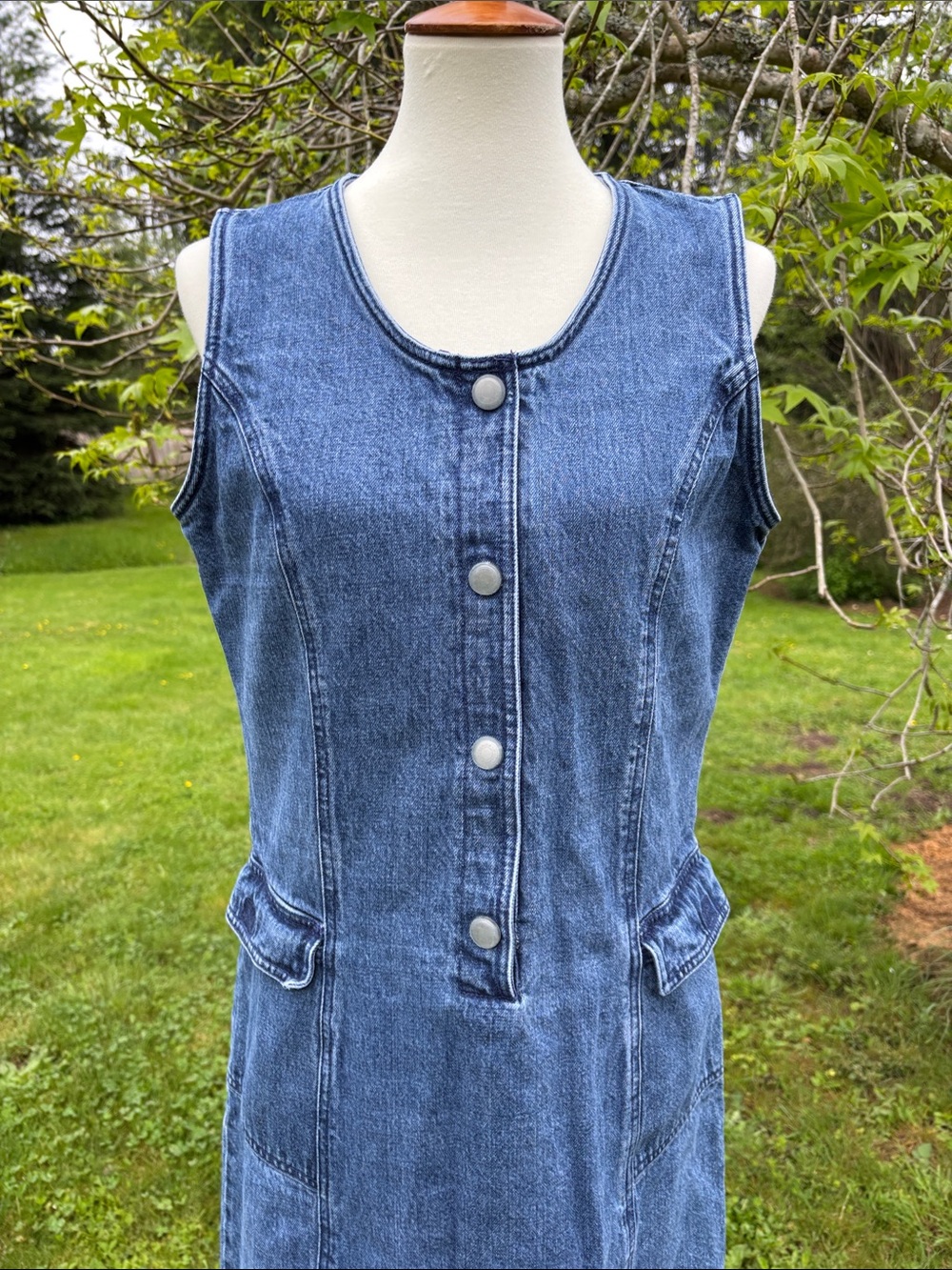 Woolrich Vintage Denim Jumper - Picture 2 of 12